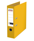 Lever Arch File A4/80 Imperator, Compressor Bar, RADO, CP, metal edges, Yellow