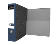 Lever Arch File With Storage Pocket A4/80 Executive Blue Spine
